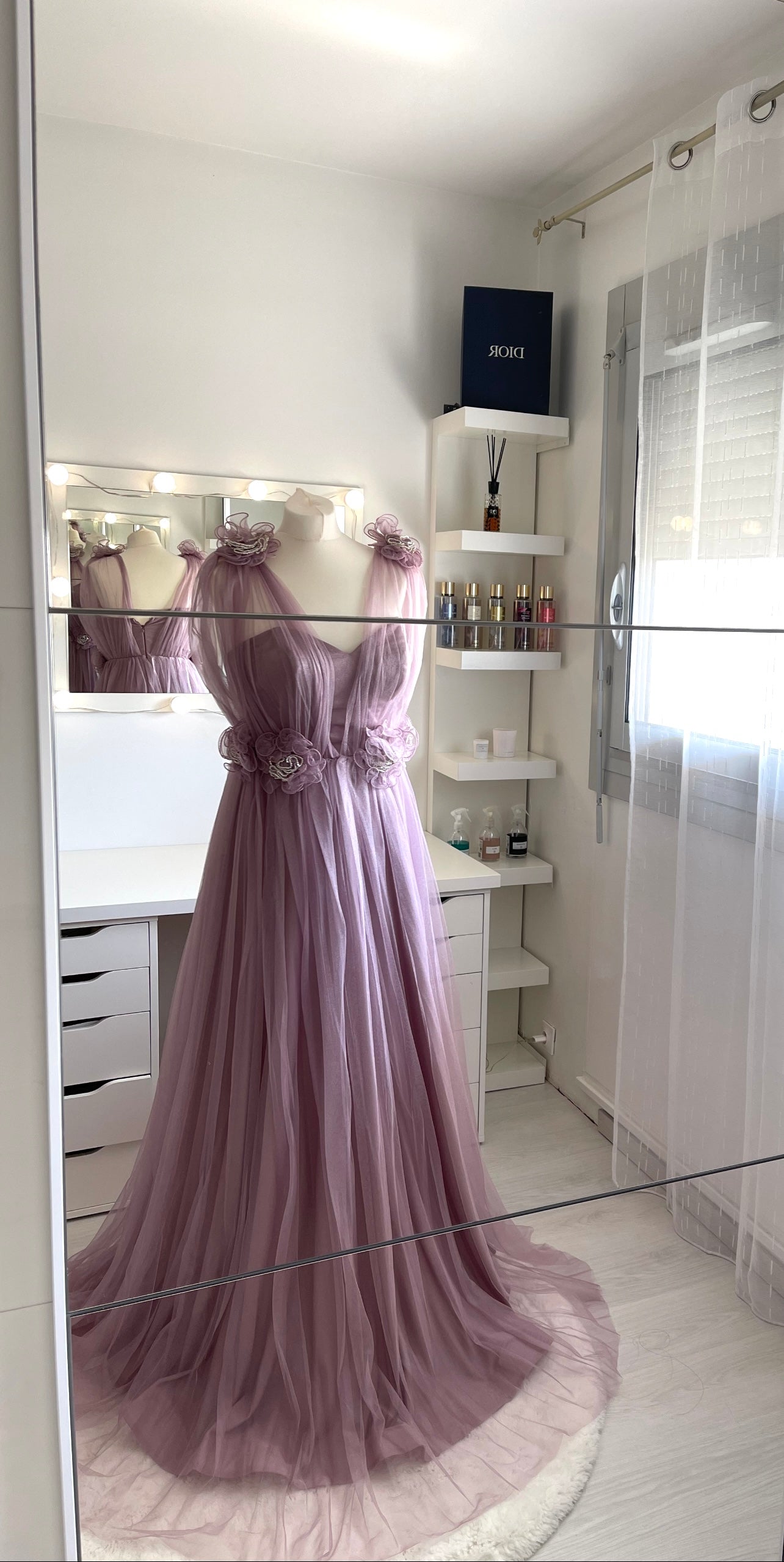 Violet dress
