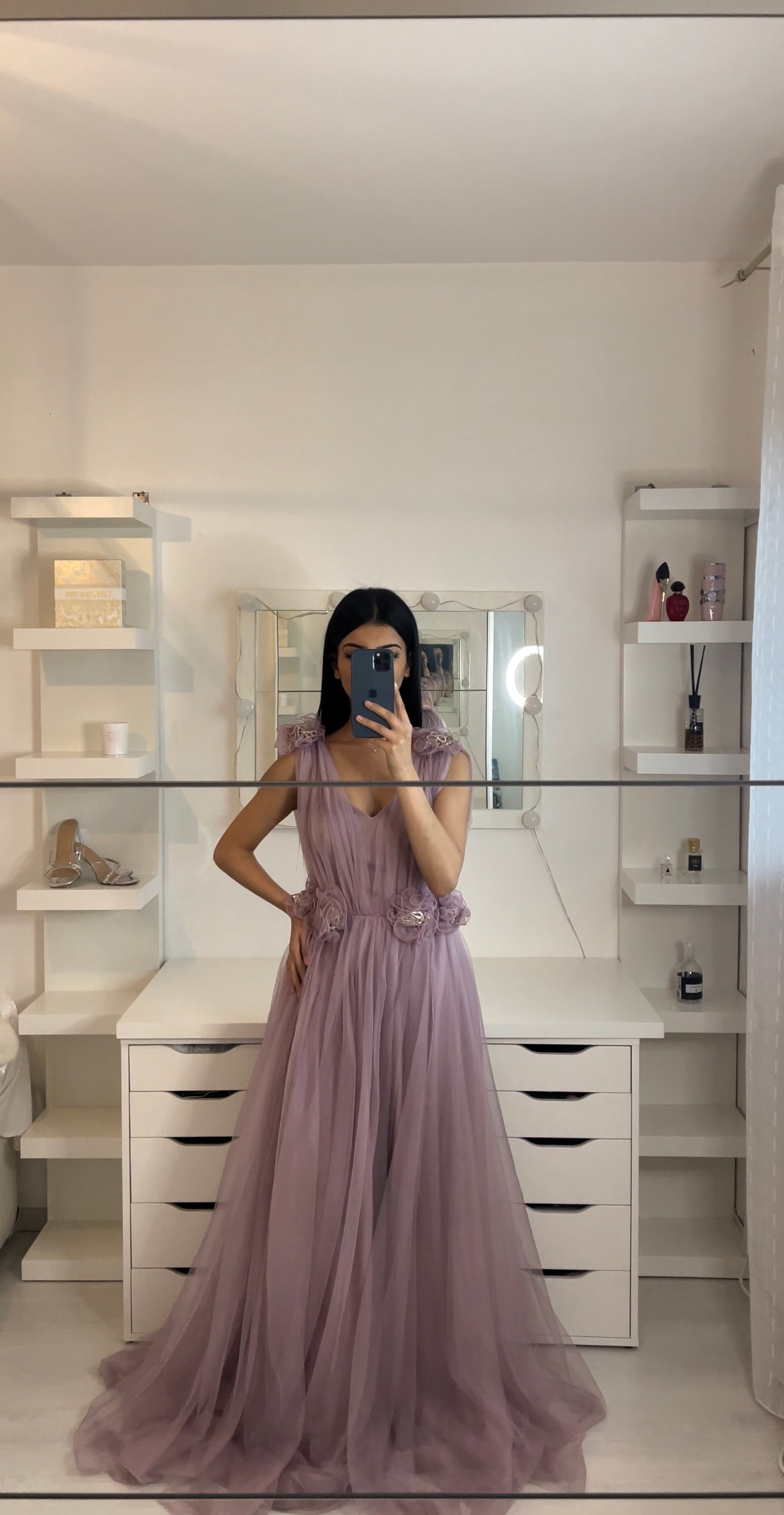 Violet dress