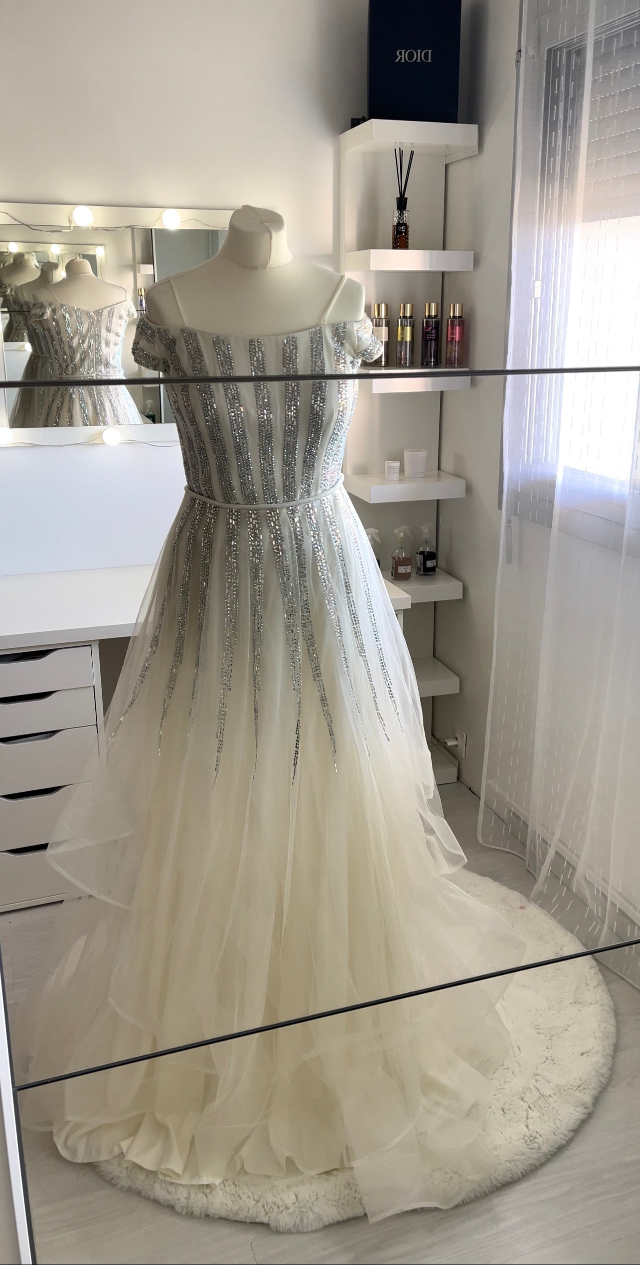 Robe de soirée Blanche