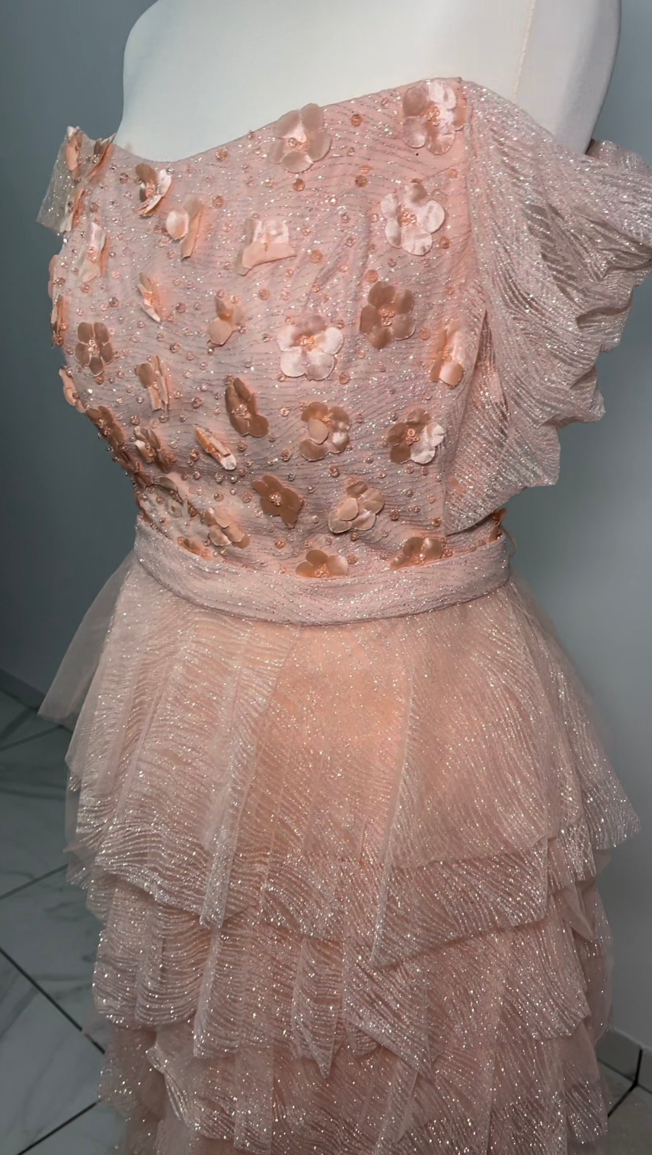 Robe de soirée Fleurs