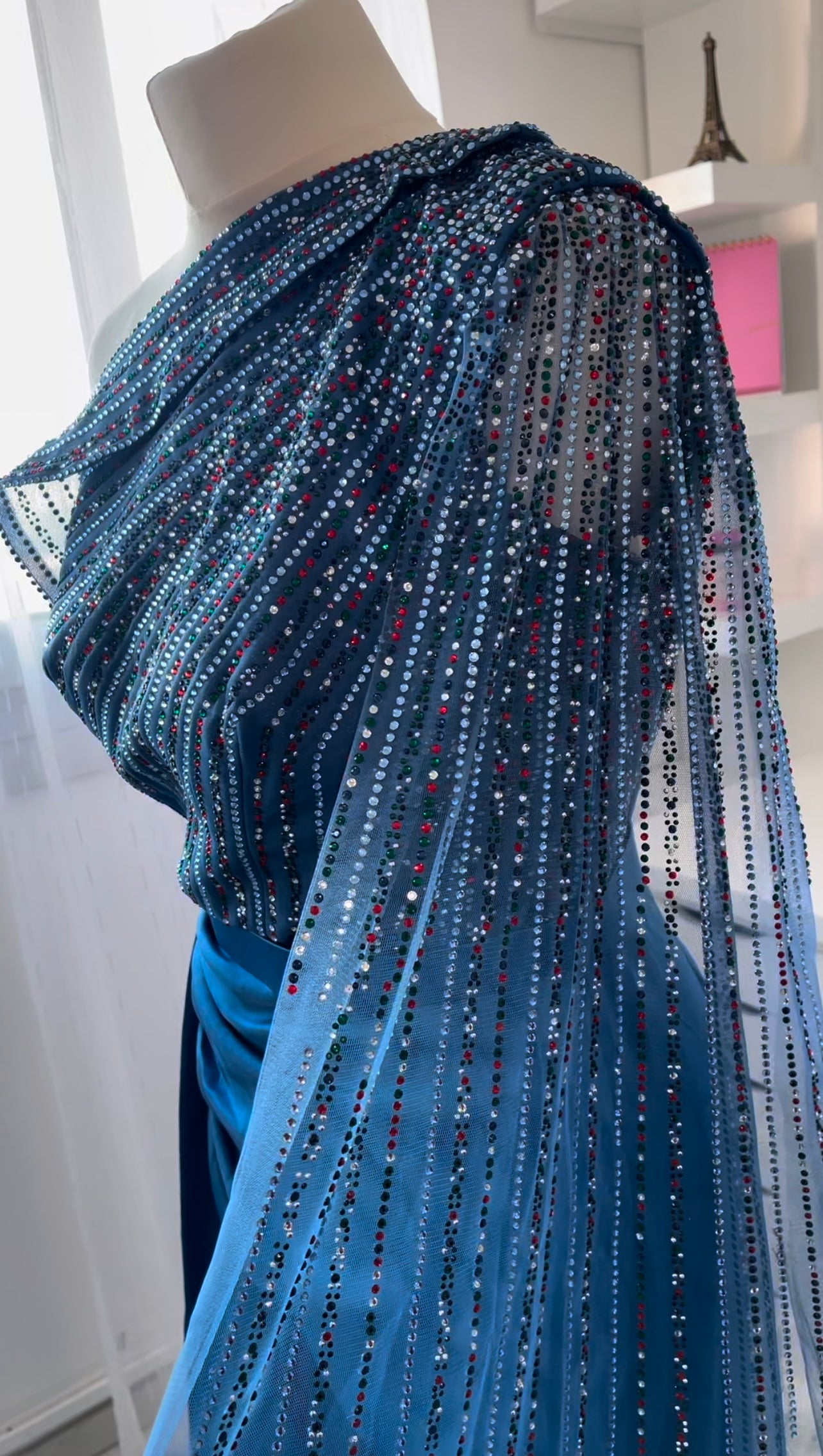 Robe de soirée asymétrique GLAM