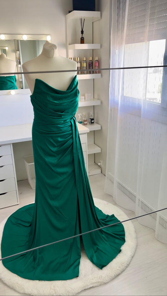 Trägerloses Kleid