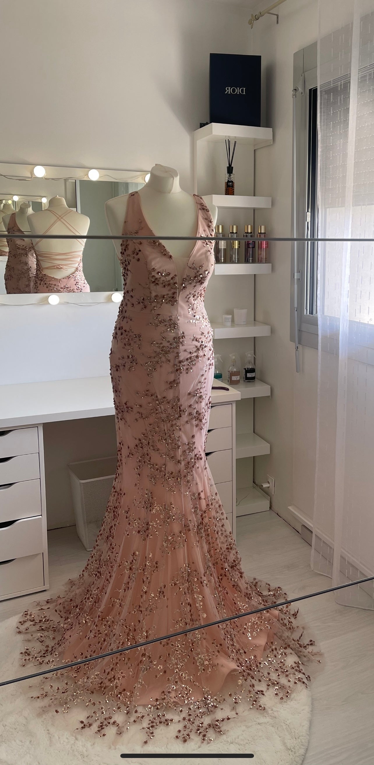 Pink dress