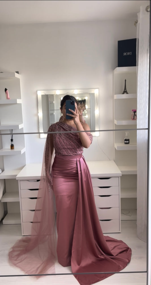 Asymmetrisches Abendkleid „STAR“