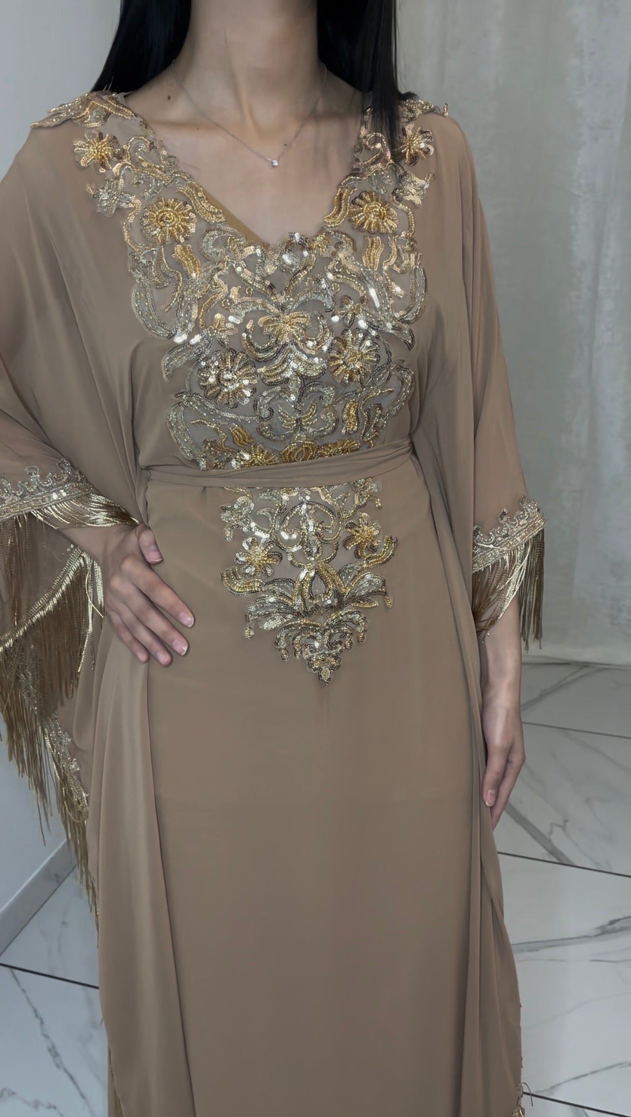 Goldene Abaya